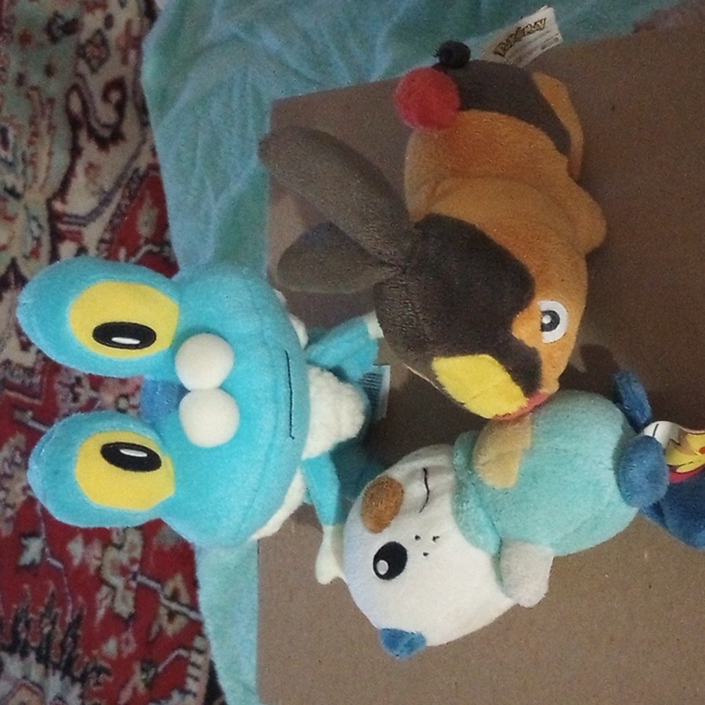 Vintage rare plush original Pokemon plush. All licensed. HTF VNTG